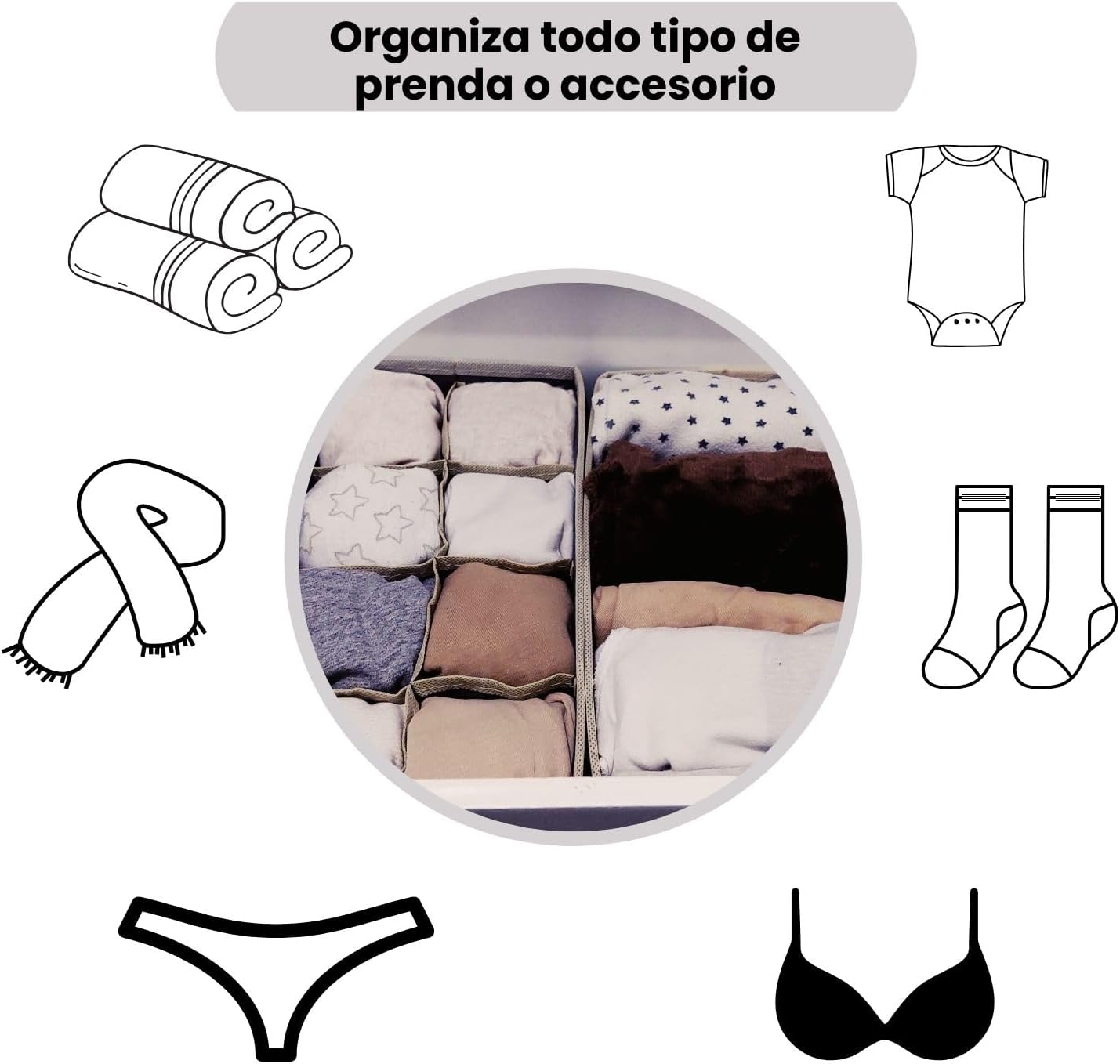 Organizadores de Ropa 👙🧦
