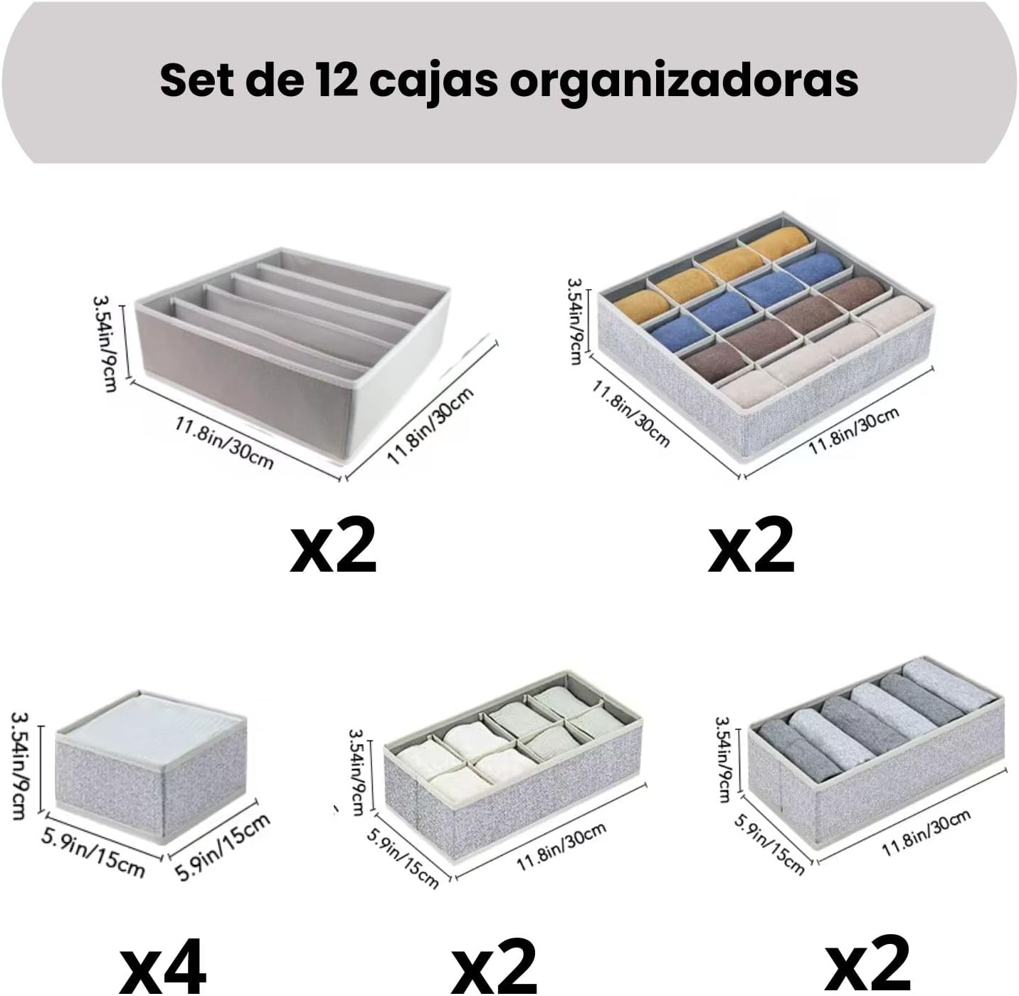 Organizadores de Ropa 👙🧦