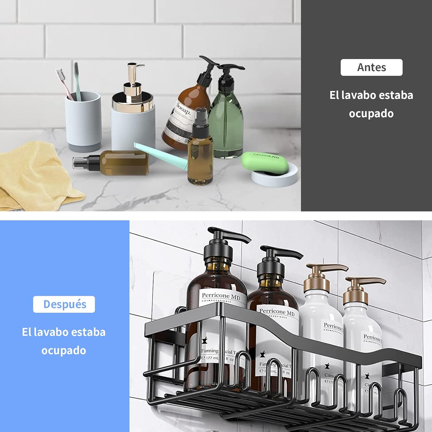 Estantes para baño - 5 pack 🚿