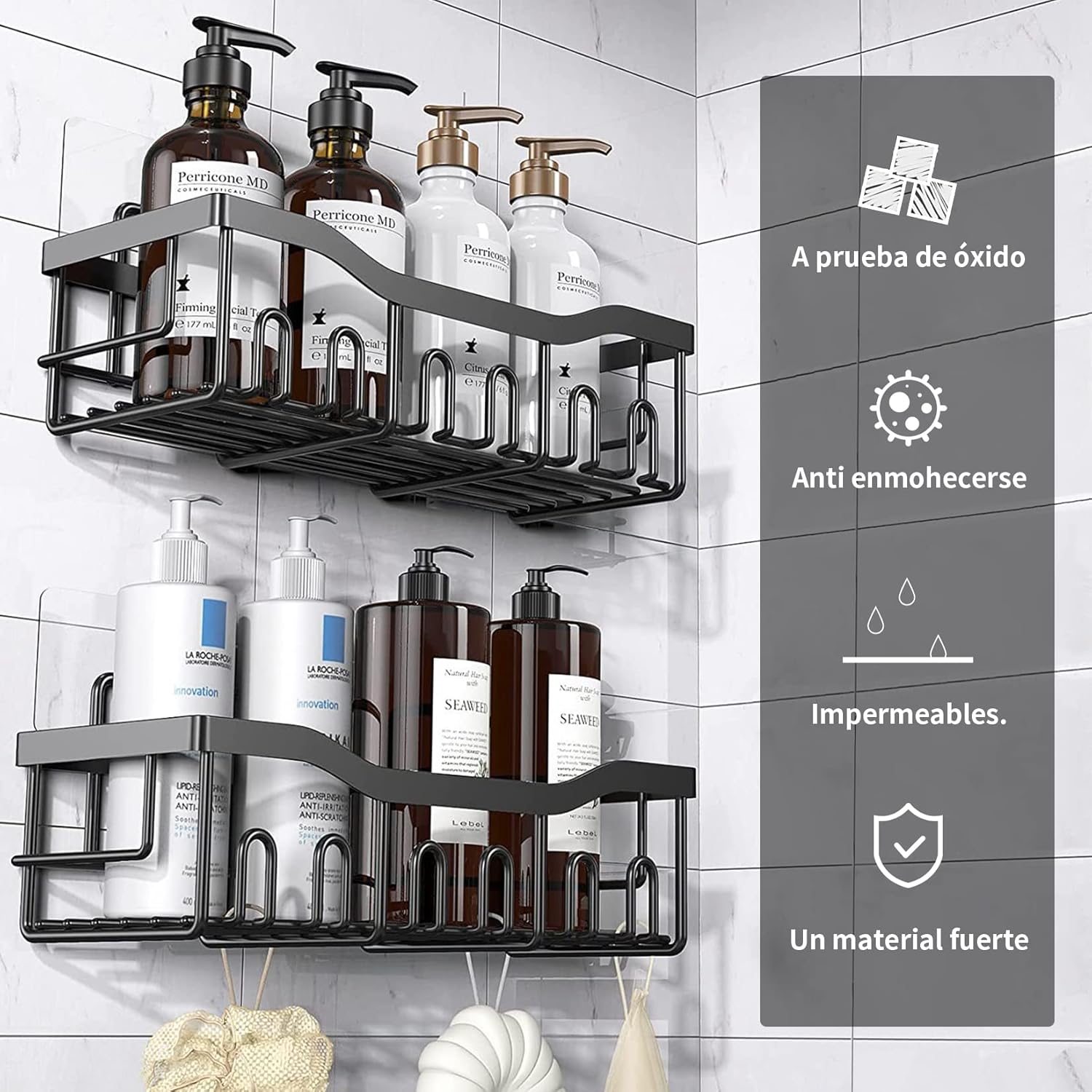 Estantes para baño - 5 pack 🚿