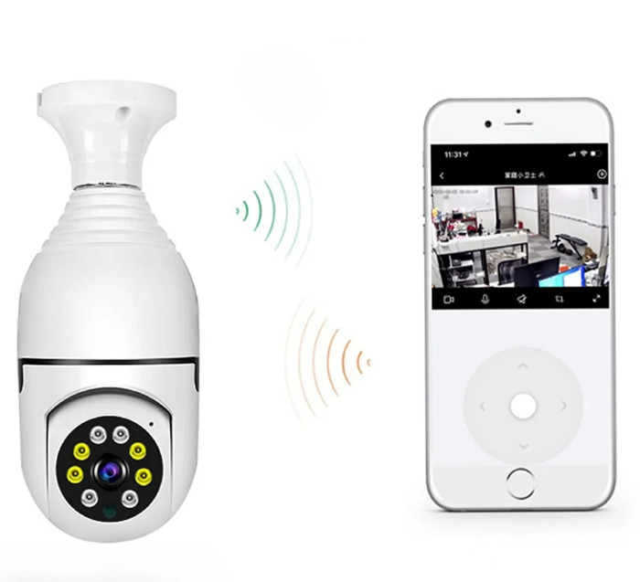 Cámara Bombillo Robótica 360