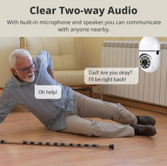 Cámara Bombillo Robótica 360