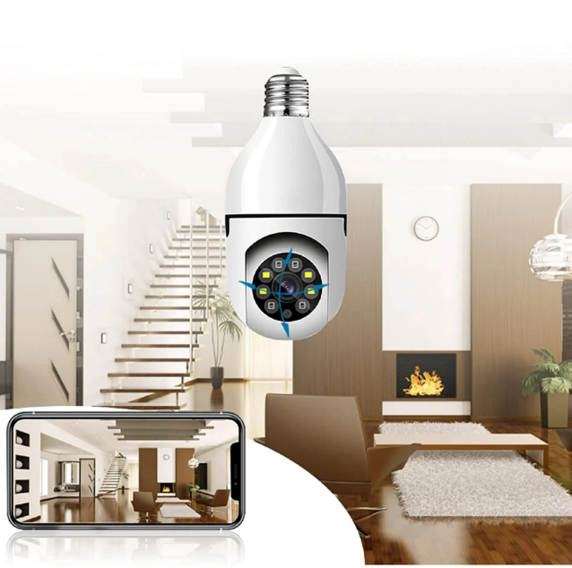 Cámara Bombillo Robótica 360